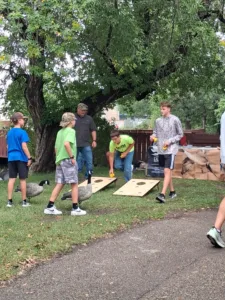 Outdoor festival learning experience for youth